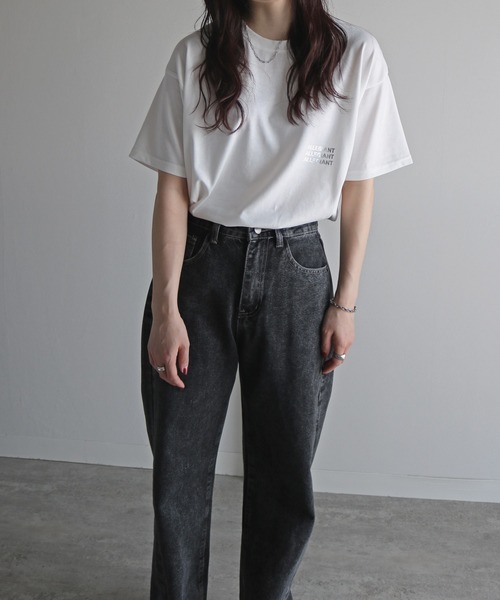 tシャツ 箔ロゴプリントTシャツ レディース : ZOZOTOWN Yahoo!店
