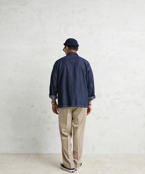 【極美品】BEAMS+ タック ワイド テーパード ウール トラウザーズ パンツ 新品同様】BEAMS+ 2タック ワイド テーパード ウール スラックス
