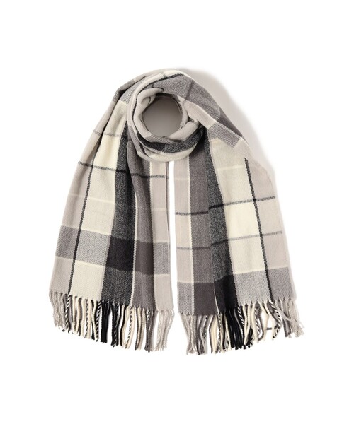 DimMoire Heartcore マフラー ストール REFLEM レフレム BEAMS HEART マフラー ストール チェック柄 大判ストール