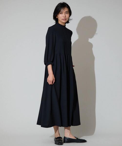 【国内即発】boohoo☆Black ハイネックリブワンピース ニットワンピース 冬 秋 リブニットワンピース ハイネック