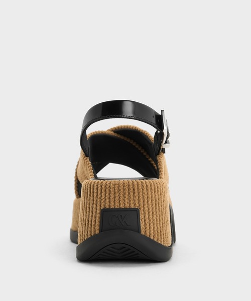 CHARLES ＆ KEITH サンダル Caria キャリア レザー