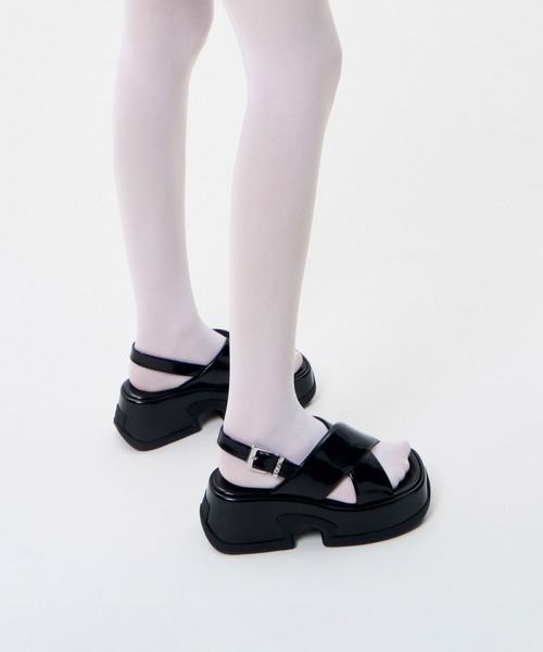 CHARLES ＆ KEITH サンダル Caria キャリア レザー