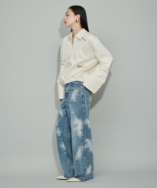 ADAM ET ROPE'（アダムエロペ） tシャツ 「WEB限定・洗える」ミックス