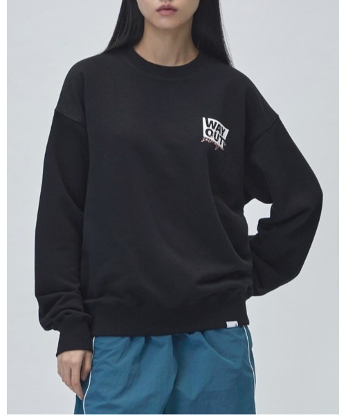 美品 値下げ不可 Baserange スエット トレーナー URBANDTYPE トレーナー スウェット Urbandtype/WAY OUTプル