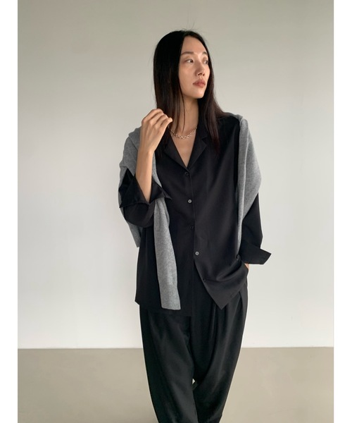 Didot.showroom スラックス パンツ テンセルインサイドツータック