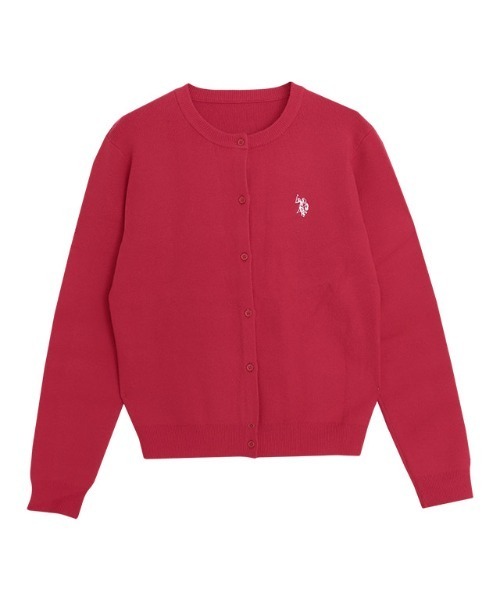 カーディガン 「U.S.POLO ASSN.」ニットカーディガン レディース