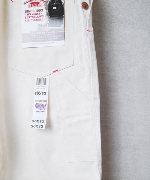 ROUND HOUSE オーバーオール サロペット 「T5」「ROUND HOUSE