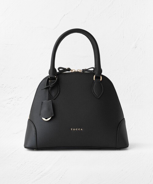 【TOCCA】AETERUNUM LEATHER BAG / ハンドバッグ 大人百花掲載】AETERUNUM LEATHER BAG バッグ / TOCCA