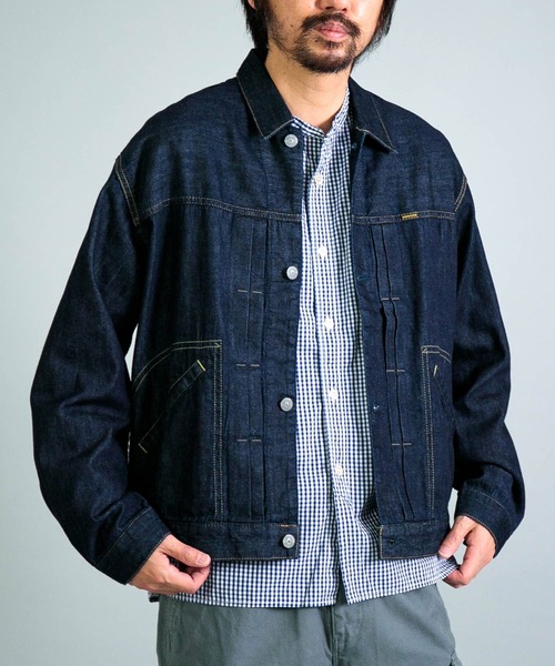 25SS OMNIGOD 1st デニムジャケット　Gシャン　ジージャン　国産 OMNIGOD（オムニゴッド） デニムジャケット gジャン 「OMNIGOD mens