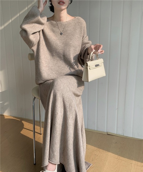 DEUXIEME CLASSE - ella 梅田ポップアップ　ドッキングフレアニット DEUXIEME CLASSE - ella 梅田ポップアップ ドッキングフレア