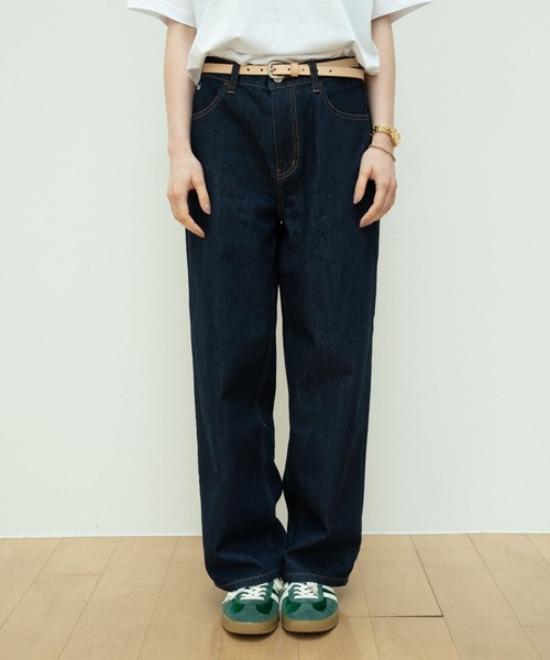 【U LAN】Sio Daily Straight Denim Pants U LAN】Sio Daily Straight Denim Pants (U LAN/デニム