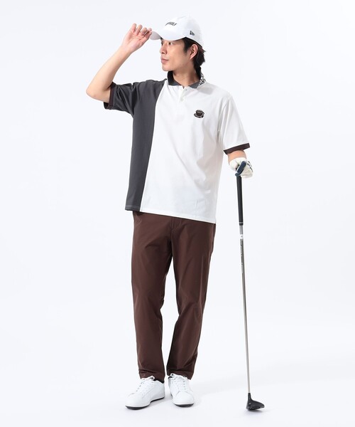 BEAMS GOLF ポロシャツ BEAMS GOLF ポロシャツ 「吸水速乾/UVカット/伸縮性」ORANGE