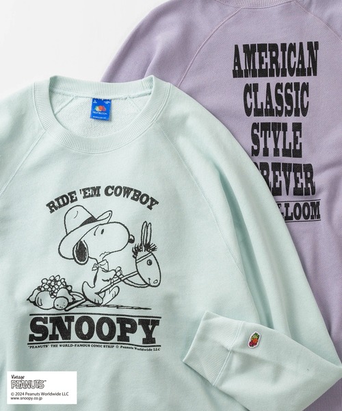 PEANUTS トレーナー スウェット 「0」「Fruit of the Loom