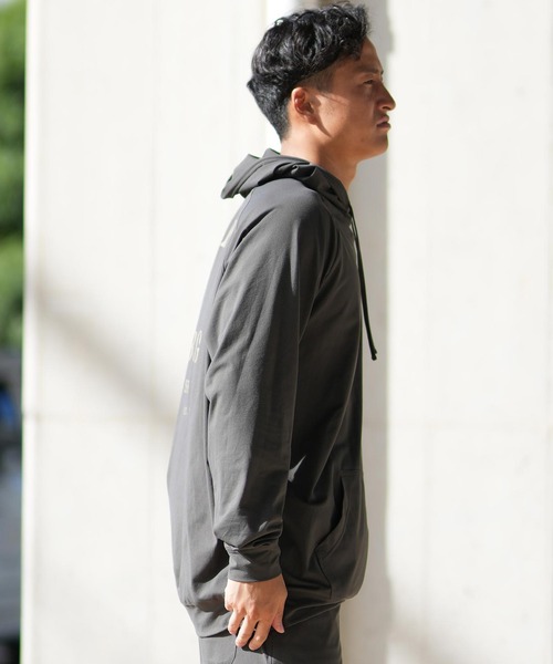 グレーLサイズRHC ロンハーマン BILLABONG ラッシュガード 水陸両用 BILLABONG ラッシュガード BILLABONG/ビラボン パーカーラッシュ