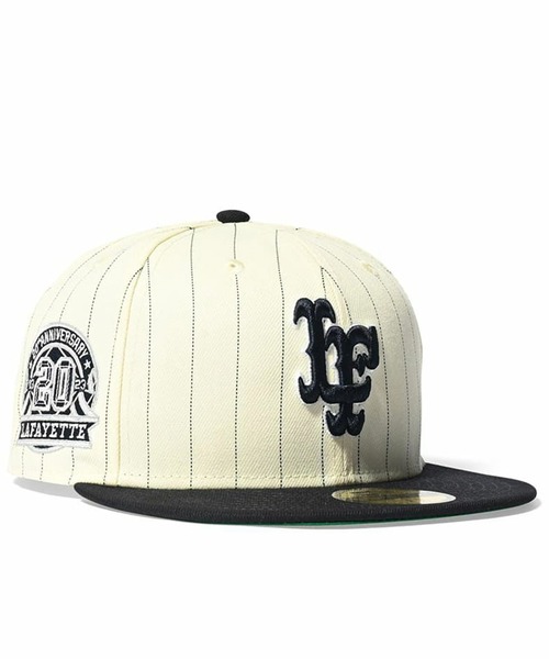 キャップ 帽子 LFYT × NEW ERA - LF LOGO 59FIFTY 20TH ANNIV. STRIPE 