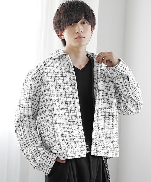 M*i様 ツイード シャツ ジャケット アパルトモン L'Appartement DEUXIEME CLASSE - 🛍アパルトモンTweed Jacket(Black