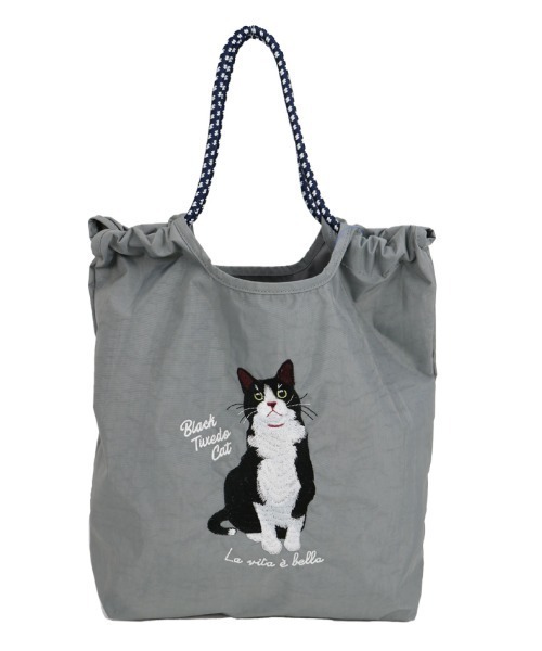 Per sist ence（パーシエンス） トートバッグ アニマル刺繍コード