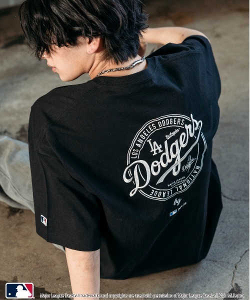 MLB tシャツ MLB/メジャーリーグベースボール 別注 サークルロゴ