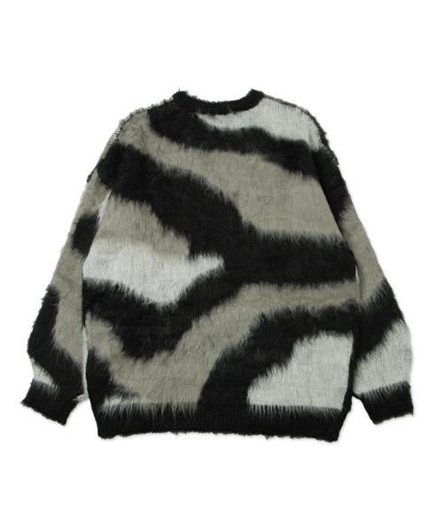 「WEGO」 長袖ニット FREE カーキ レディース_画像8