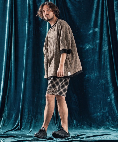 ANGENEHM（アンゲネーム） パンツ mp13334-Switching design shorts