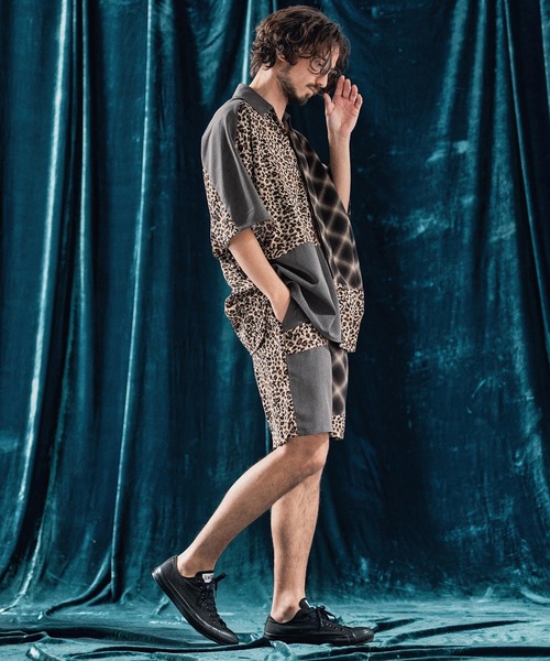ANGENEHM（アンゲネーム） パンツ mp13334-Switching design shorts