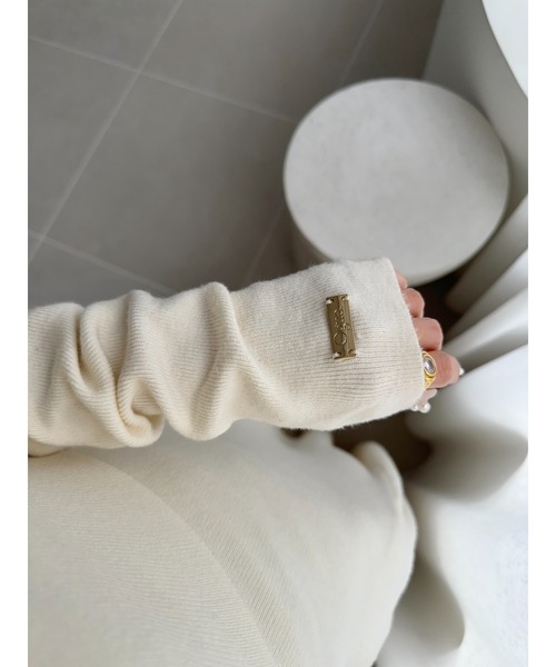 Ogue. ワンピース 「 」 one shoulder dcollet knit op （ワン