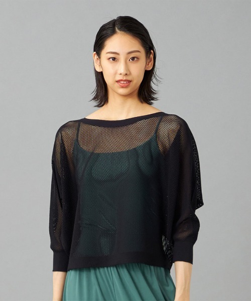 Chacott(チャコット) ニット セーター 「ノーソーイングニット」7分 Chacott(チャコット) ニット セーター 「ノーソーイングニット」7分