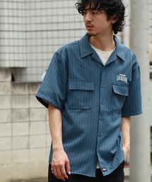 希少 ビッグサイズ ディッキーズ 刺繍ロゴ ストラップ 半袖 シャツ Dickies シャツ 「GENUINE DICKIES/ジェニュインディッキーズ