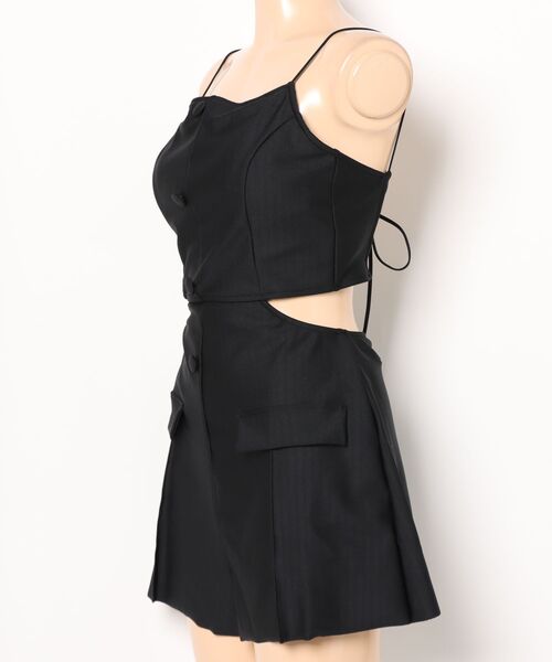 Ameri（アメリ） uvカット 水着 SHORT ROMPERS SWIMWEAR レディース