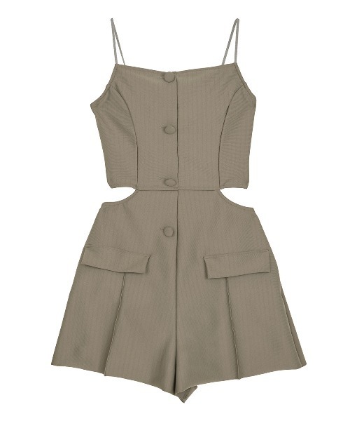 Ameri（アメリ） uvカット 水着 SHORT ROMPERS SWIMWEAR レディース