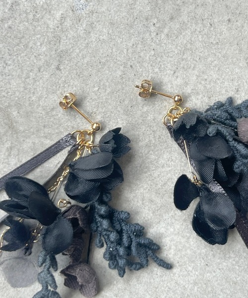 m.soeur（エムスール） ピアス スズランの花束ピアス レディース