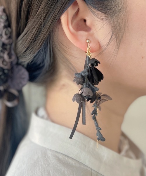 m.soeur（エムスール） ピアス スズランの花束ピアス レディース