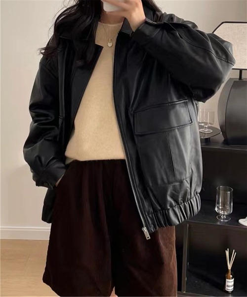 「MAISON DE THERESE」 ブルゾン S ブラック レディース_画像8