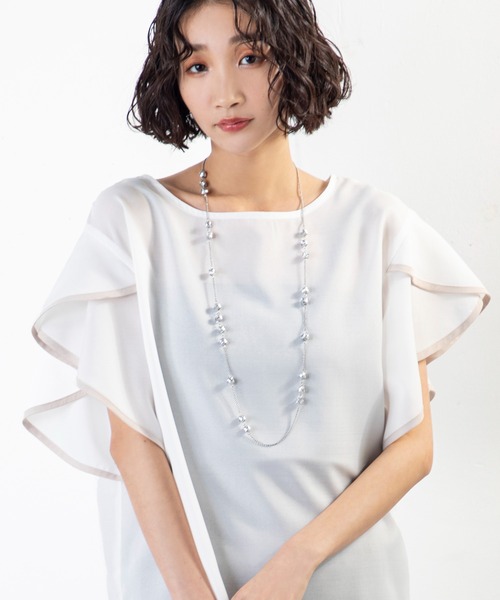 MILLION CARATS（ミリオンカラッツ） ブラウス シャツ 二の腕カバーに