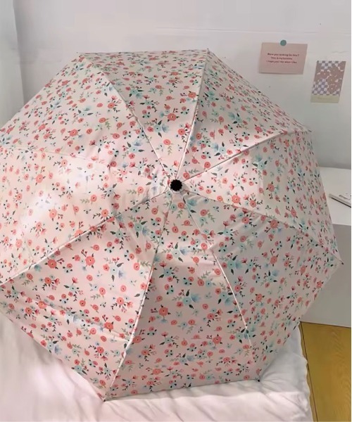 折りたたみ傘 「 ammy. / エイミードット 」 花柄 晴雨兼用 コンパクト