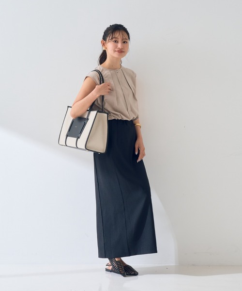 トートバッグ 「DEMELLIER/デメリエー」The Capri キャンパストートバッグ レディースの画像