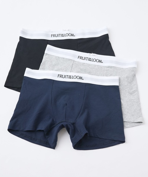 【新品】muta×FRUIT OF THE LOOMボクサーパンツ　ネイビーＬ FRUIT OF THE LOOM（フルーツオブザルーム） ボクサーパンツ 「FRUIT