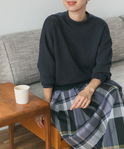 「URBAN RESEARCH DOORS」 長袖ニット MEDIUM チャコールグレー レディース