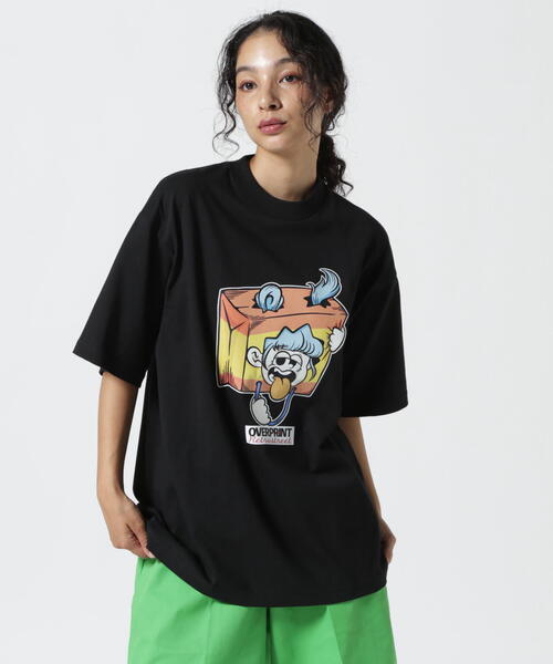 tシャツ overprint/オーバープリント/SISTER SHOPPER TEE レディース メンズ