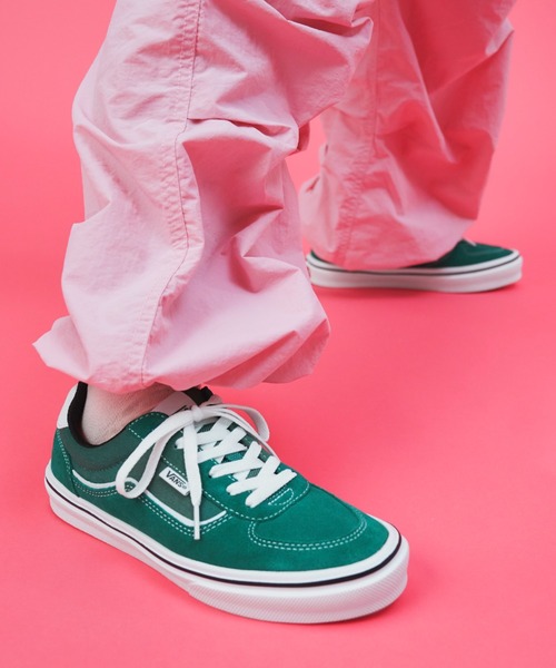 VANS 「VANS」 ローカットスニーカー 6 グリーン レディース