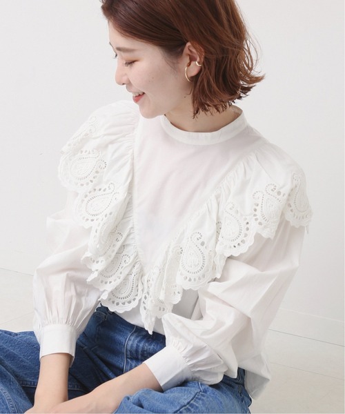 「Spick & Span」 長袖ブラウス - ホワイト レディース