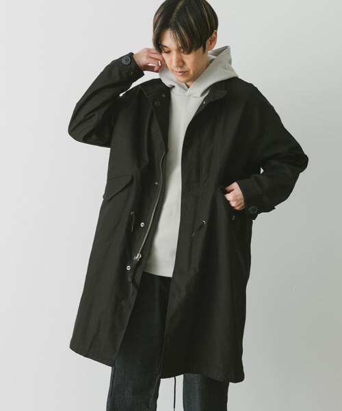 「URBAN RESEARCH DOORS」 モッズコート LARGE オリーブ メンズ_画像4