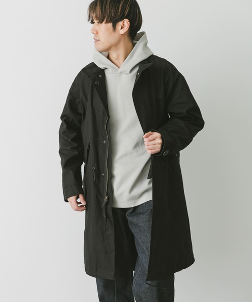 「URBAN RESEARCH DOORS」 モッズコート LARGE オリーブ メンズ_画像5