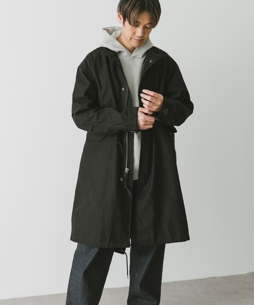 「URBAN RESEARCH DOORS」 モッズコート LARGE オリーブ メンズ_画像6