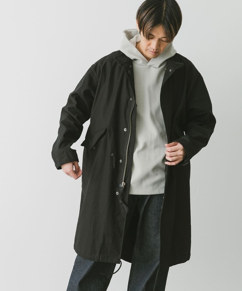「URBAN RESEARCH DOORS」 モッズコート LARGE オリーブ メンズ_画像8