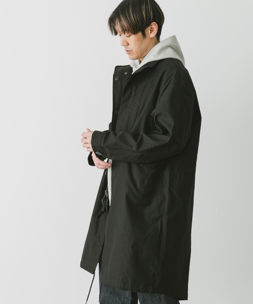 「URBAN RESEARCH DOORS」 モッズコート LARGE オリーブ メンズ_画像9