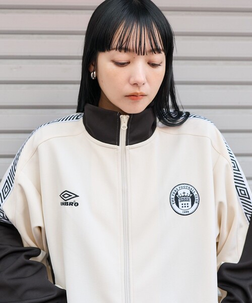 FREAK'S STORE 「FREAK'S STORE」 「UMBRO」ジャージブルゾン X