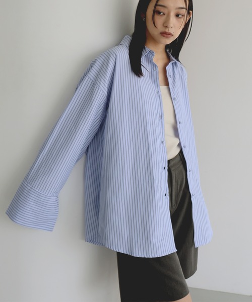 ストライプオーバーシャツ URBAN RESEARCH DOORS｜ストライプオーバーシャツ | Rakuten Fashion