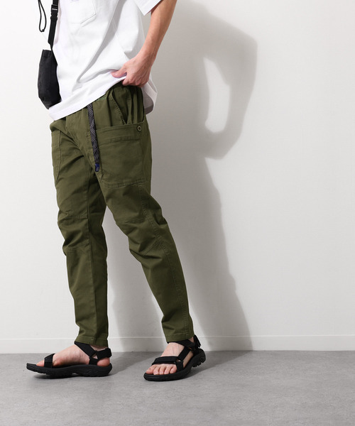 「GERRY」 デニムパンツ MEDIUM カーキ メンズ