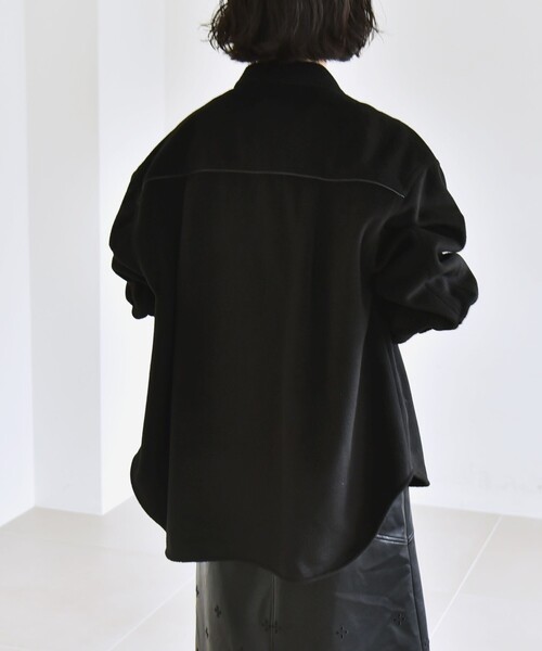 quaranciel ブルゾン アウター quaranciel: ジャージー メルトン